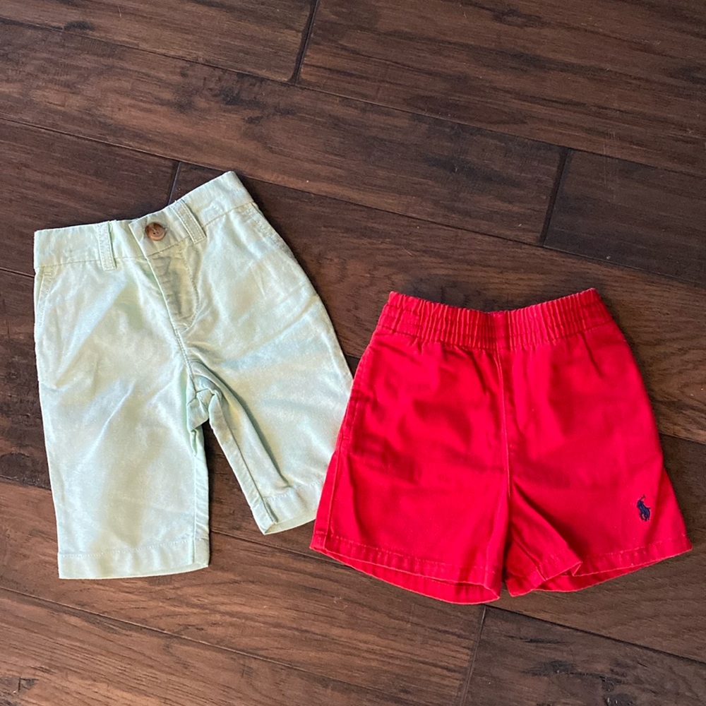 Ralph Lauren Polo infant shorts and pants